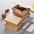 Eco-friendly disposable packaging boxes custom logo easy to go food packaging